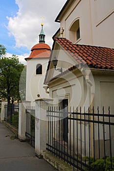 Church saint Pancras - cultural monuments of the City of Prague 4