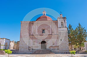 Church of Saint Paul in Mitla, Oaxaca, Mexico.