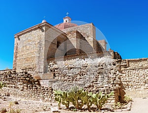 Church of Saint Paul in Mitla, Oaxaca, Mexico.