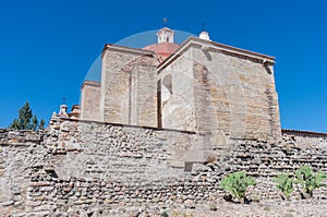 Church of Saint Paul in Mitla, Oaxaca, Mexico.