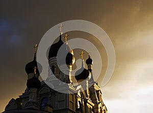 Church in Saint-Petersburg, Russia.