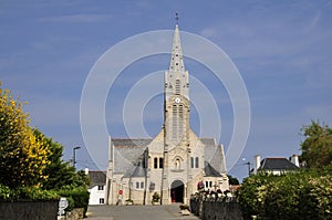 Church of Saint Pierre de Quiberon in France