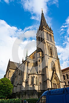 Church of Saint Procopius, Zizkov Prague in Czech Republic.