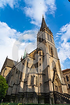 Church of Saint Procopius, Zizkov Prague in Czech Republic.