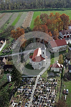 Church of Saint Roch in Kratecko, Croatia