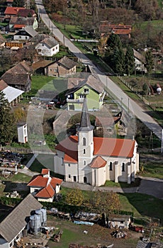 Church of Saint Roch in Kratecko, Croatia