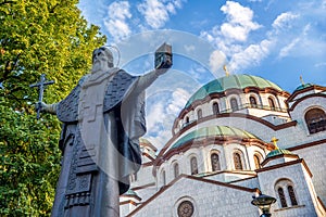 Church of Saint Sava. Belgrade, Serbia