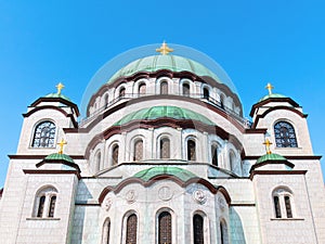 Church of Saint Sava, Belgrade, Serbia - Back of the Building
