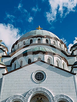 The Church of Saint Sava Cathedral or Hram Svetog Save, Belgrade, Serbia