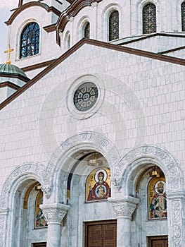 The Church of Saint Sava Cathedral or Hram Svetog Save, Belgrade, Serbia