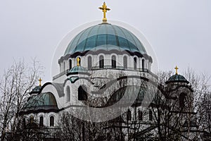 Church of Saint Sava Hram svetog Save. photo