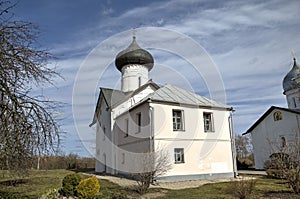 The Church of Saint Simeon. Zverin-Pokrovsky Monastery. Veliky Novgorod, Russia