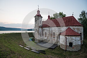 Church in Nova Kelca by the Domasa dam, Slovakia