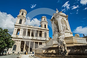 Church of Saint Sulpice in Paris