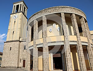 Church of Saint Thomas Aquinas in Aquino city