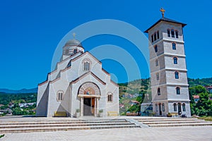 Church of Saint Tzar Lazarus in Andricgrad, Visegrad, Bosnia and