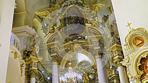 Church saintly Jurij Lviv renesans inside icons