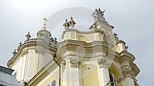 Church saintly Jurij Lviv renesans pan up