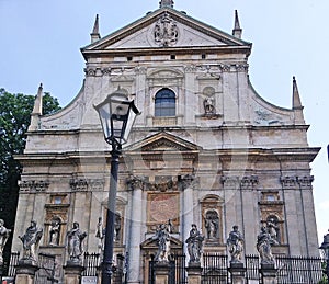 Church of Saints Peter and Paul in KrakÃ³w, Poland