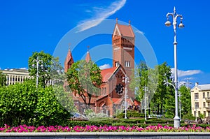 Church of Saints Simon and Helena in Minsk, Belarus.