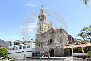 Church of San Andres Apostol, Ajijic, Mexico.