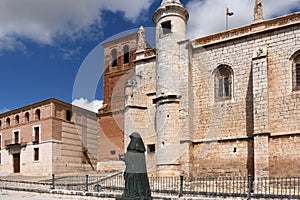 Church of San Antolin and the Houses of the photo