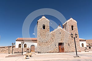 Church in San Antonio de Los Cobres Argentina photo