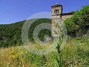 Church of San Bartolome de Gavin. Aragon. Spain.