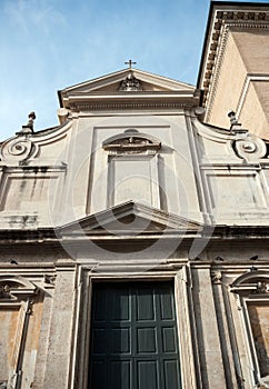 Church of San Callisto in Trastevere district in Rome