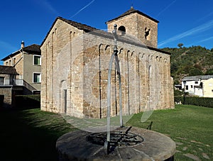 Church of San Caprasio. Santa Cruz de Seros. Spain.