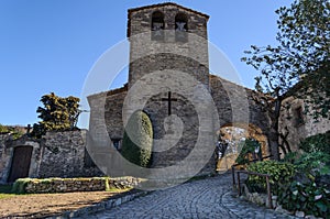 The church of San Cristobal de Tavertet is located within Tavertet in the Catalan region of Osona in CATALONIA,  Spain.