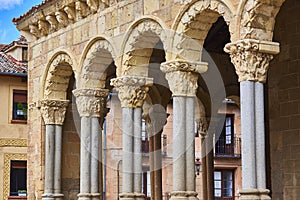 Church of San Esteban. Segovia, Spain