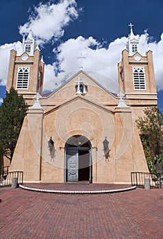 Church of San Felipe in Albuquerque, New Mexico. photo