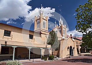 Church of San Felipe in Albuquerque, New Mexico. photo