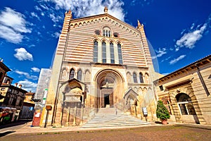 Church of the San Fermo Maggiore in Verona photo