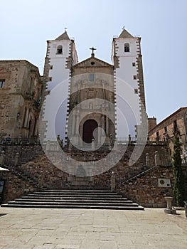 The church of San Francisco Javier, also known as the Iglesia de la Preciosa Sangre, CÃÂ¡ceres, Extremadura, Spain photo