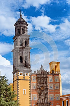 Church of San Francisco Templo de San Francisco of Puebla, Mexico. photo