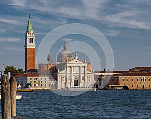 The Church of San Georgio on Venice Canal