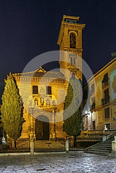 Church of San Gil and Santa Ana, Granada, Spain