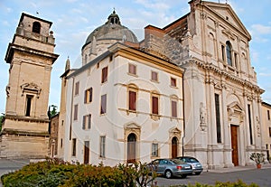 The Church of San Giorgio in Braida, Borgo Trento district, Verona, Italy