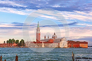 Church of San Giorgio Maggiore in Venice, Italia photo