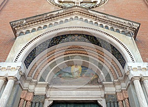 Church of San Giuseppe in Piazza Natale Bruni of Modena, Italy photo