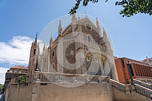 Church of San JerÃ³nimo el Real, formerly related to the Spanish monarchy. photo