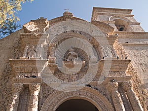 Church San Juan Bautista in Yanahuara photo