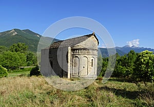 Church of San Juan de Busa. Huesca. Spain.