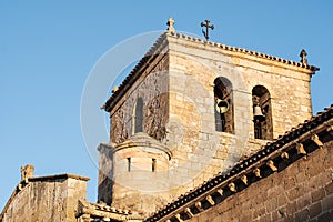 The church of San Juan de Rabanera in Soria Spain has