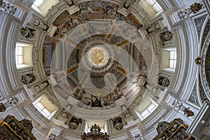 Dome of the church of San Luis de los franceses, Seville photo
