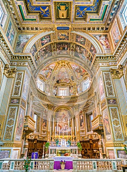 Church of San Marcello al Corso. Rome, Italy photo