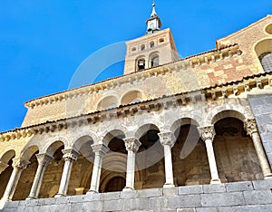The church of San Martin is a catholic temple located in the intramural of the Spanish city of Segovia.