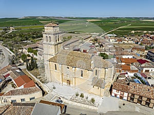 Church of San Martin de Tours in the city of Mota del Marques